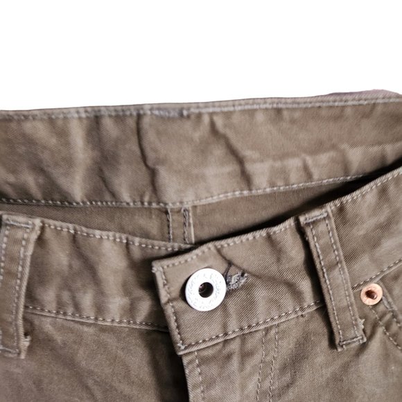 Buck Mason Pants Men's 31x29 Olive Green Roper Twill Ford Standard Jean - Picture 6 of 12